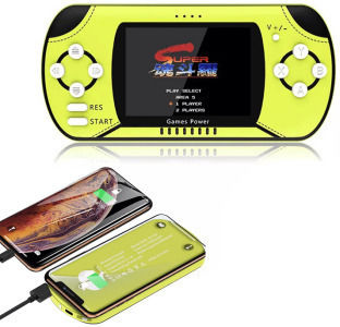 Вградени 300 игри Power Bank 10000mAh Зелен