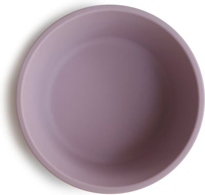 Mushie Baby Food Bowl made of Silicone Soft Lilac