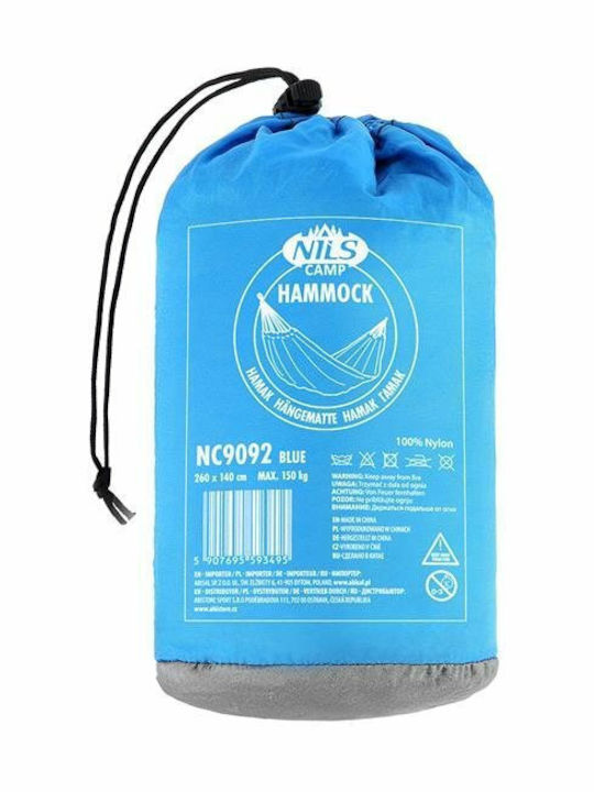 Nils Parachute Double Hammock Blue 290x140cm