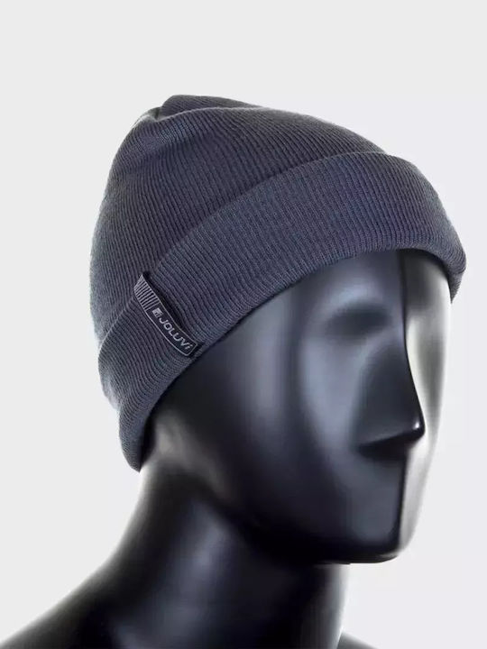 Joluvi Beanie Fleece Beanie Knitted in Navy Blue color