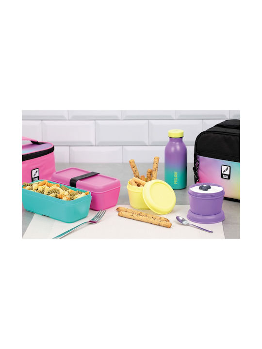 Milan Microwave Plastic Lunch Box Yellow 250ml