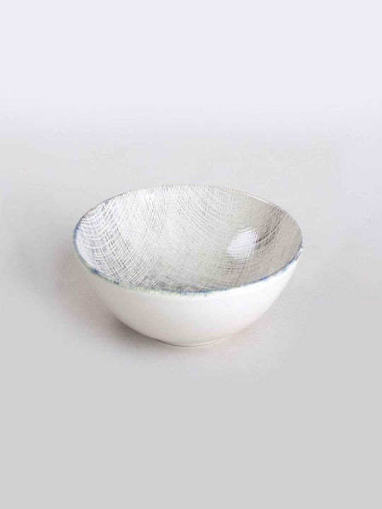 Marva Siena Πιάτο Βαθύ Κεραμικό Γκρι με Διάμετρο 22cm