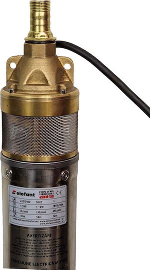 Elefant 4SKM150 Едната фаза Помпа Добре 1.46к.с