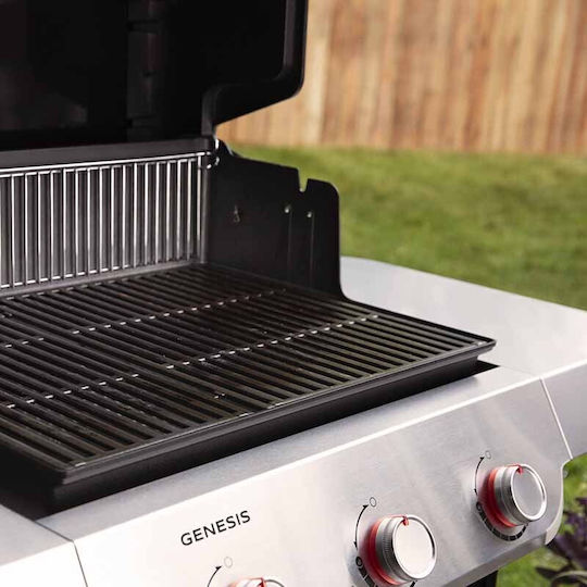Weber Genesis Ψησταριά Υγραερίου Σχάρας 68x48εκ. με 3 Εστίες 11.4kW