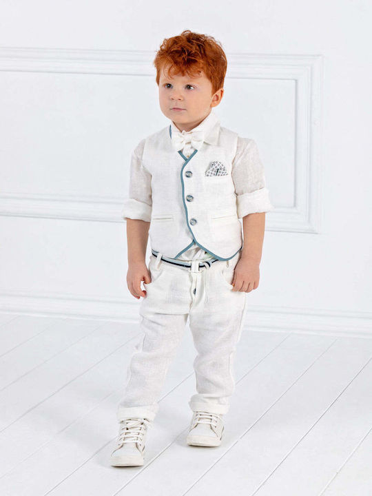 Designer's Cat Baptism Suit White 7 Pieces Designer's Cat Baptism Suit White 7 Pieces