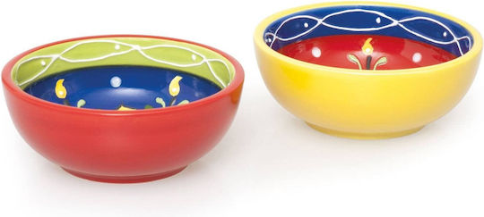 Excelsa Tex-Mex Servierschüssel Rund Keramik Yellow mit Durchmesser 11cm Excelsa Tex-Mex Servierschüssel Rund Keramik Yellow mit Durchmesser 11cm
