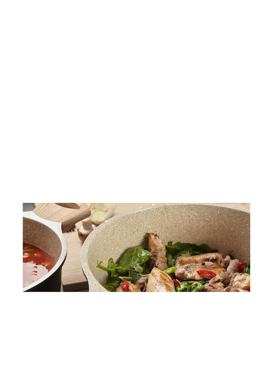 Pal Granite Deep Pot made of Aluminum 20cm