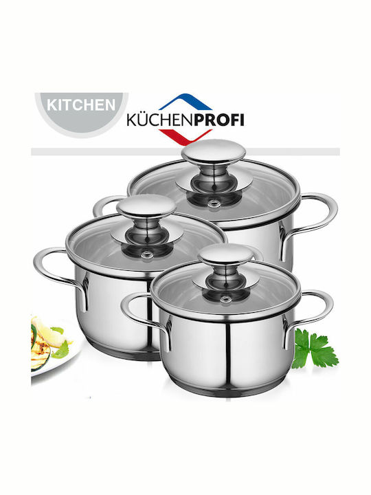Kuchenprofi Capri Tiefer Edelstahl-Topf 0.65Es / 12cm