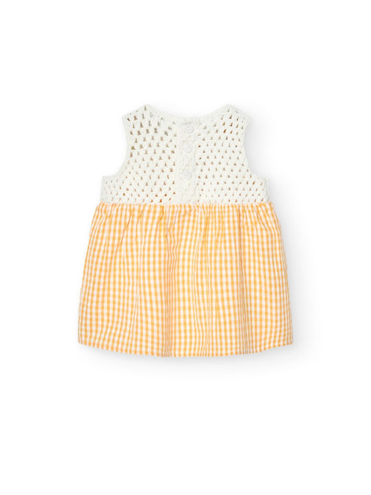 Boboli Mädchen Kleid Yellow