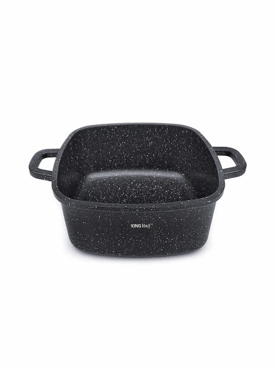 KING Hoff Βαθιά Κατσαρόλα από Αλουμίνιο 3.7lt / 22cm