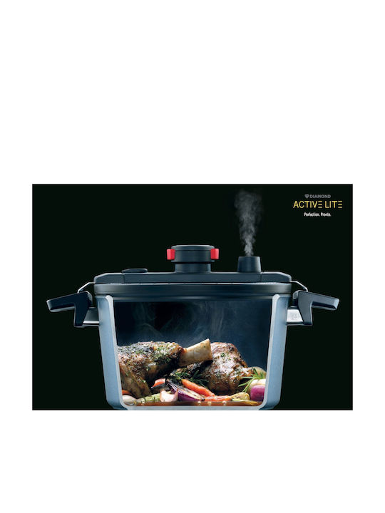 Woll Diamond Active Lite Βαθιά Κατσαρόλα από Χυτό Αλουμίνιο 5.5lt / 26cm