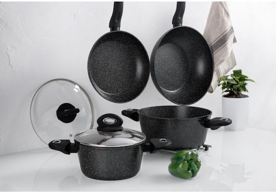 Bergner Orion Oală Adâncă Din Aluminiu 2.2lt 20cm