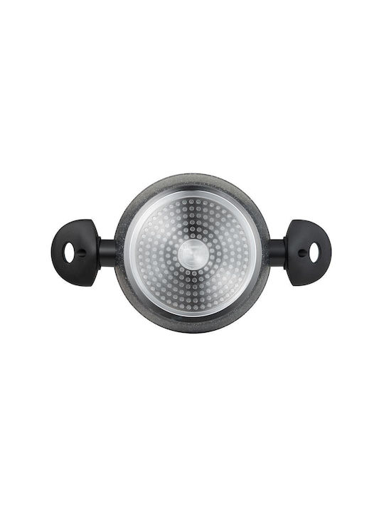 Bergner Tiefer Topf aus Aluminium 2.2Es / 20cm