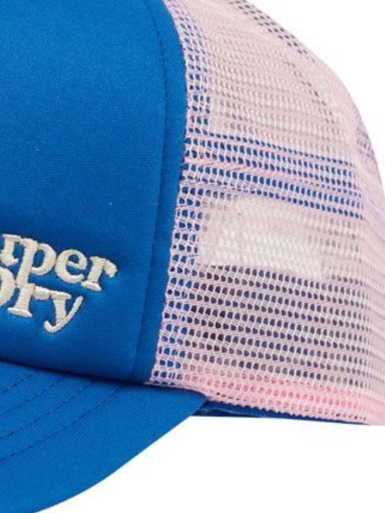 Superdry D2 Vintage Trucker Cap Blue