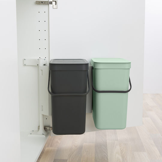 Brabantia Sort & Go Recycling Bin Plastic Multicolour 24L