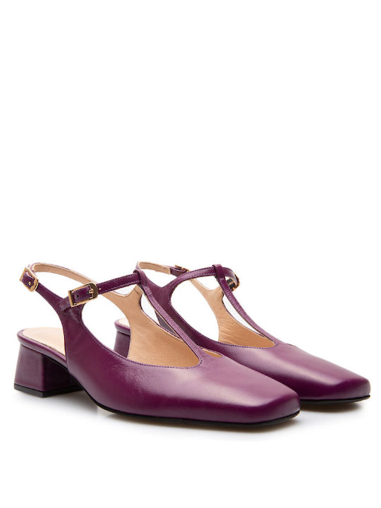 Labrini Purple Heels