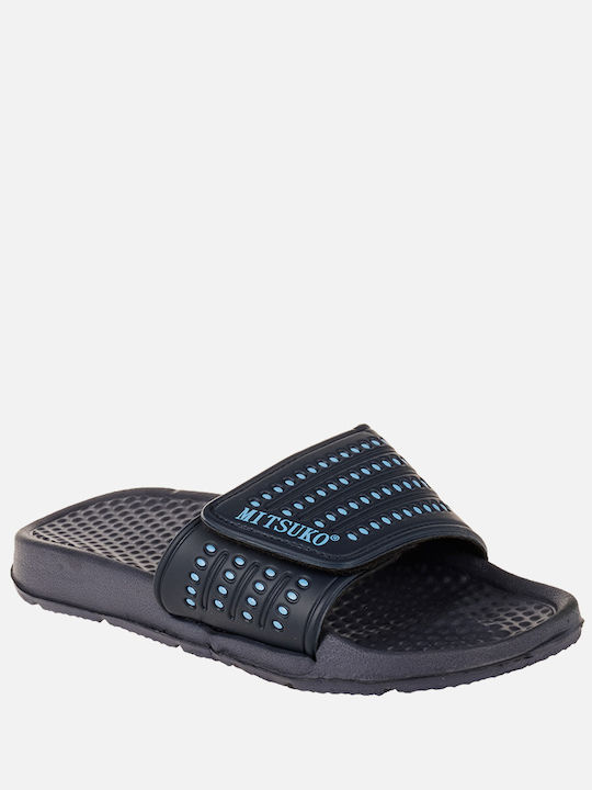 Men's Slides Blue