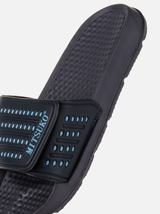 Men's Slides Blue