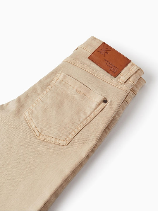 Kids' Shorts/Bermudas Fabric Beige