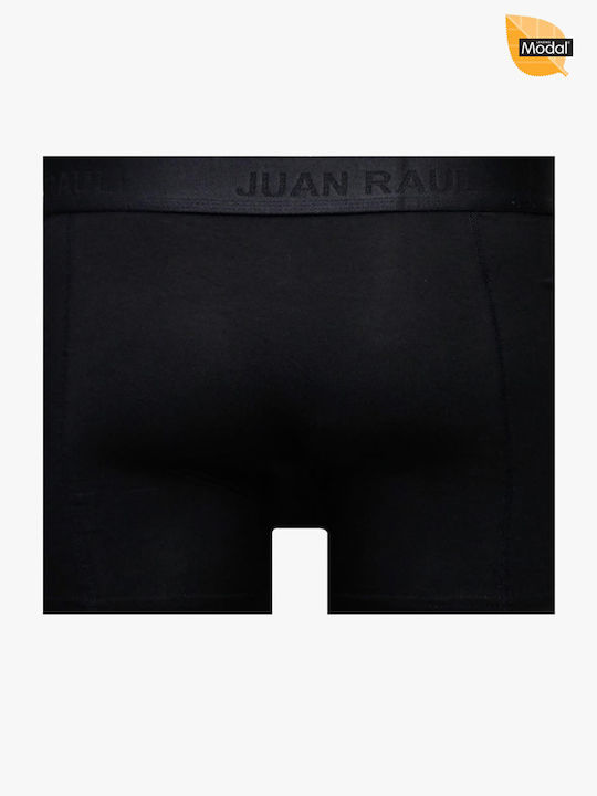 Juan Raul Herren Boxershorts Schwarz 1Packung