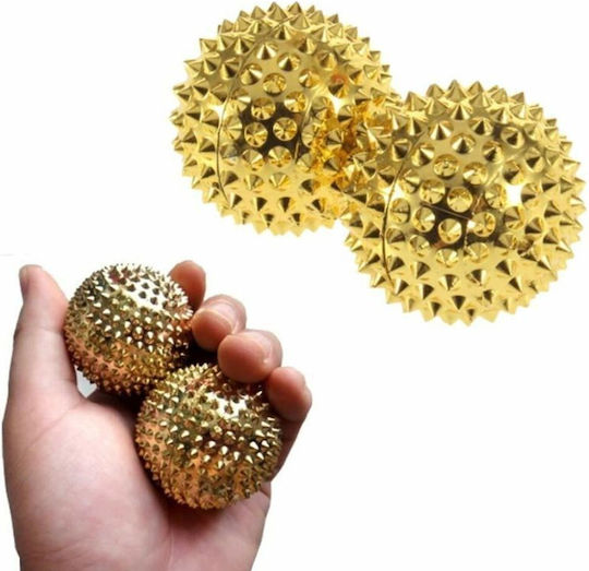 Kugel Massage für die Beine & die Hände Gold