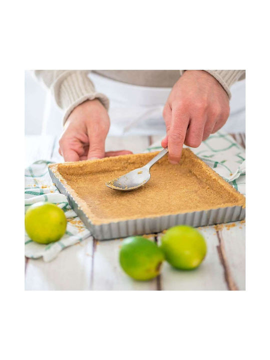 Decora Formă de Patiserie pentru Tartă din Aluminiu 21x21x3.5buc 1buc