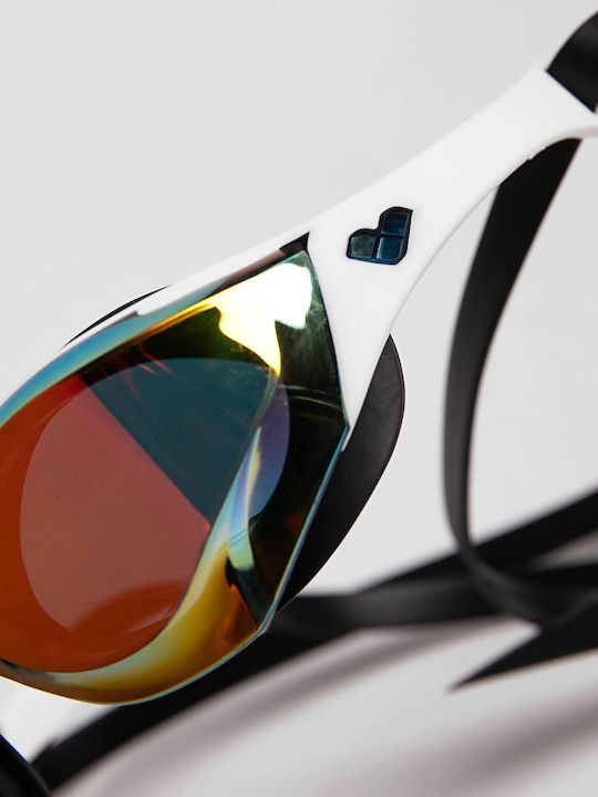 Arena Cobra Swimming Goggles Adults White
