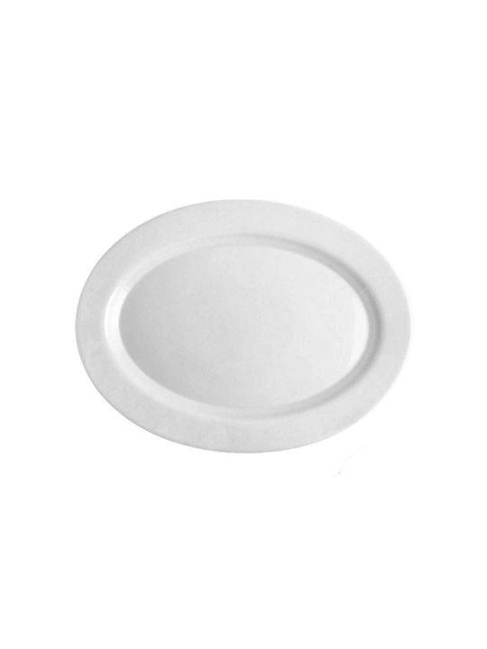 Cok Spain Elba Serving Platter Oval White 36cm