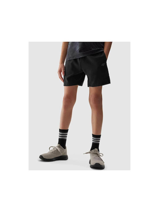 4F Kinder Shorts/Bermudas Stoff Schwarz