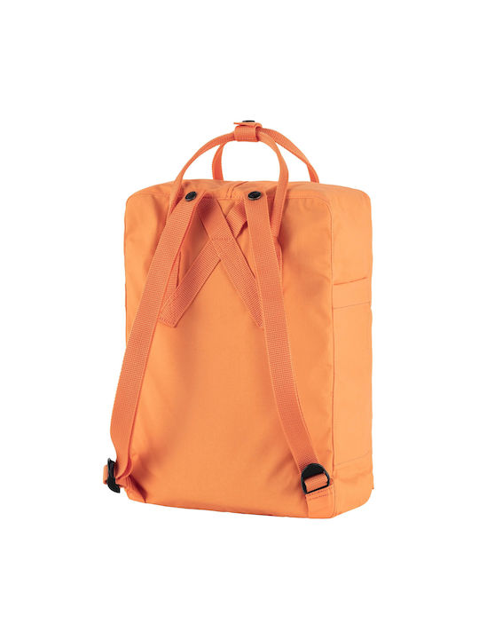 Fjallraven Kanken Men's Fabric Backpack Waterproof Orange 16lt