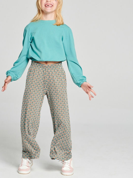 Kinder-Sweatshirt Mint
