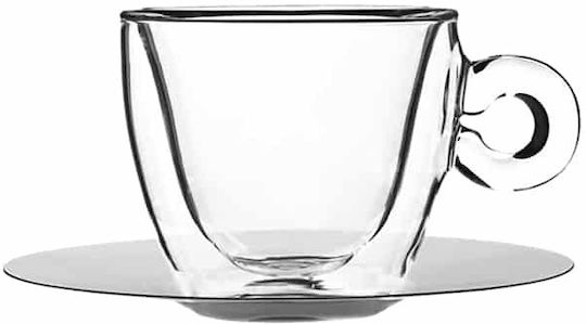 Bormioli Rocco Thermic Glass Σετ Φλιτζάνια Cappuccino 2τμχ