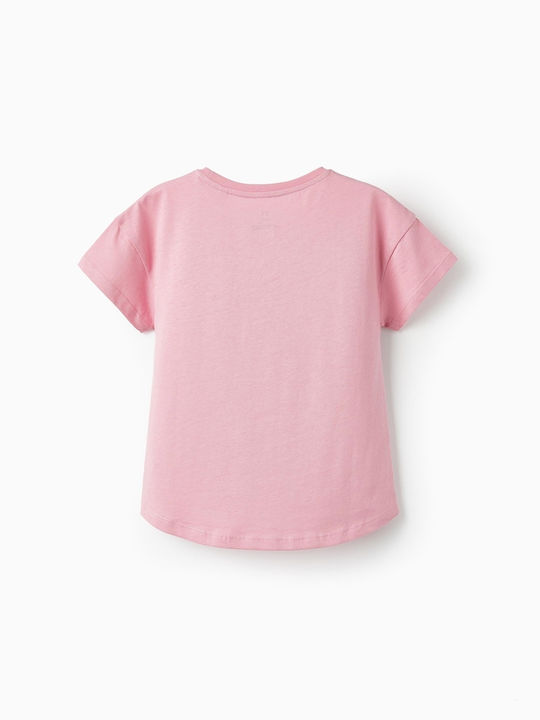 Zippy Kids Blouse Short Sleeve Pink