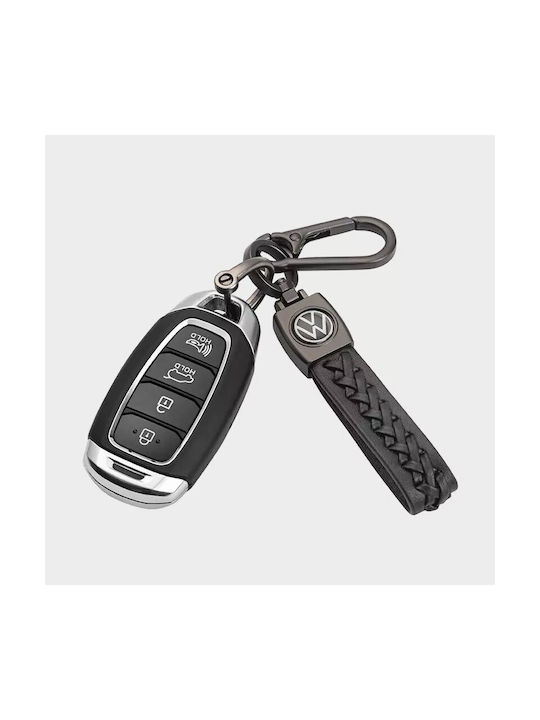 Keychain Leather Black