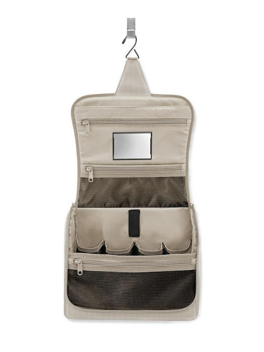 Toiletry Bag in Beige color 28cm