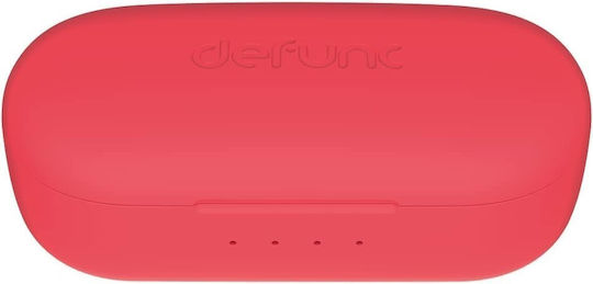 Defunc True Basic In-ear Bluetooth Handsfree Earphones with Charging Case Red