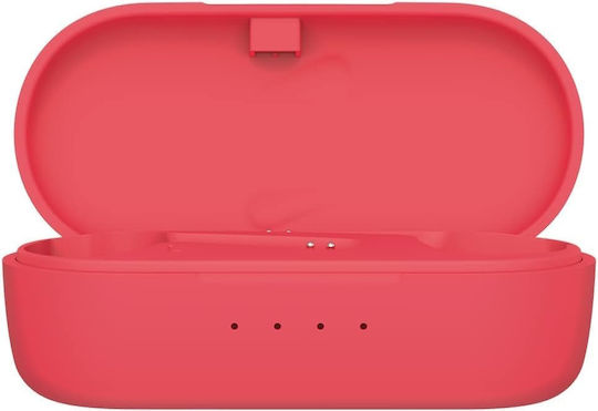 Defunc True Basic In-ear Bluetooth Handsfree Earphones with Charging Case Red