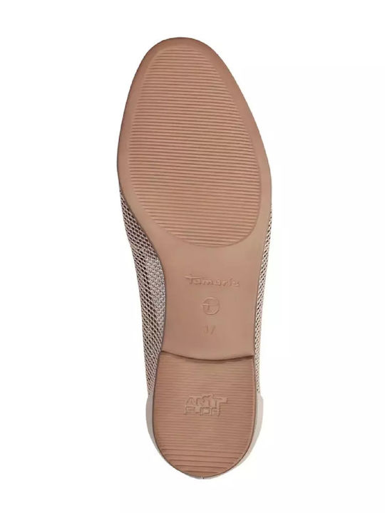Women's Moccasins in Tabac Brown Color