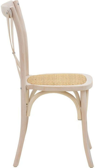 Dylon Scaune Cafe Lemn White Wash 1buc 48x52x89buc