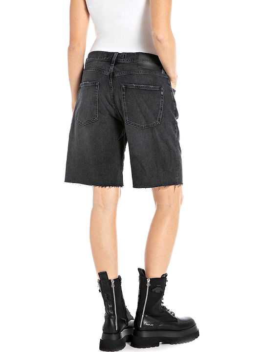 Replay Women's Bermuda Shorts Jean Blue