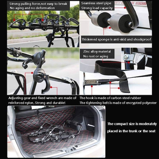 Basis Fahrradträger für 3 Fahrräder SJ-541