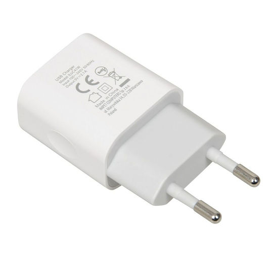 iBox Φορτιστής Χωρίς Καλώδιο με Θύρα USB-A 12W Λευκός (C-41)