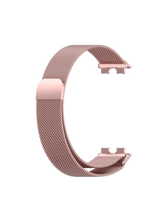Metal Watch Каишка Неръждаема стомана Розов (Хуавей Банд 8)