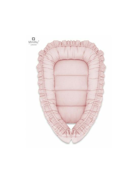 MimiNu Baby Nestkissen Powder Pink