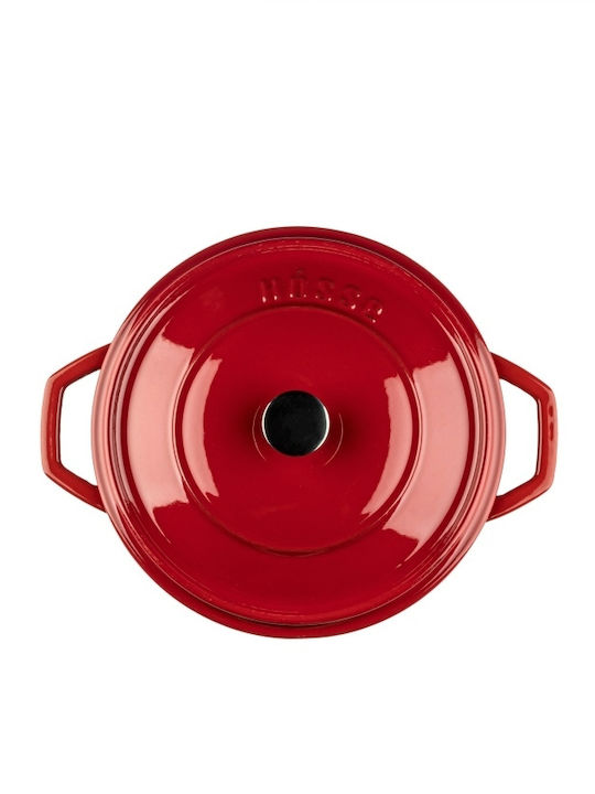 Hosse Set de vase de gătit din fontă Rubin 3buc
