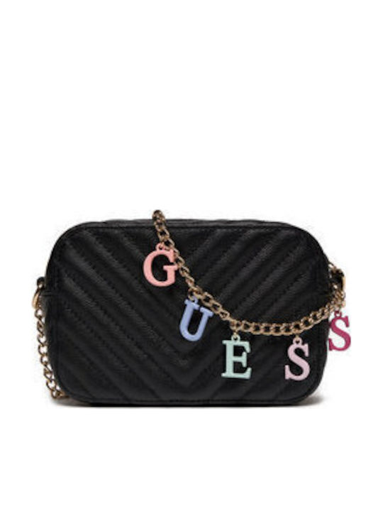 Guess Camera Παιδική Τσάντα Ώμου Μαύρη