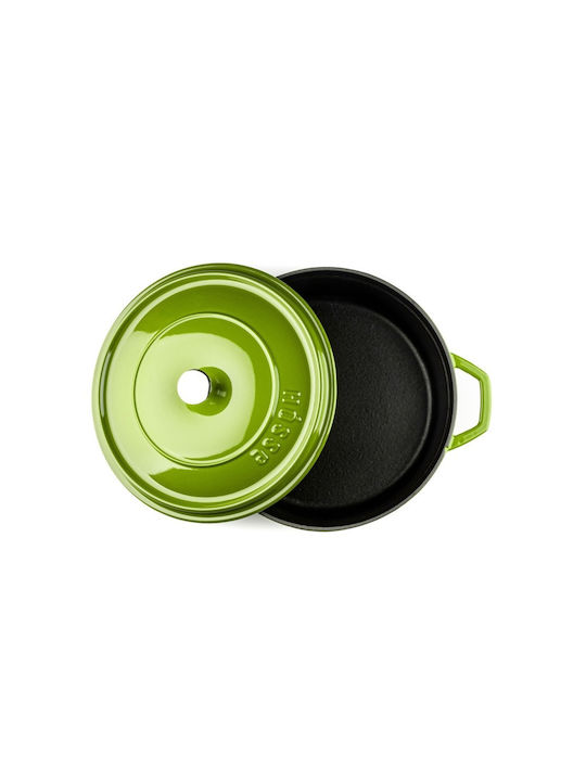 Hosse Set de vase de gătit din fontă Bamboo 3buc