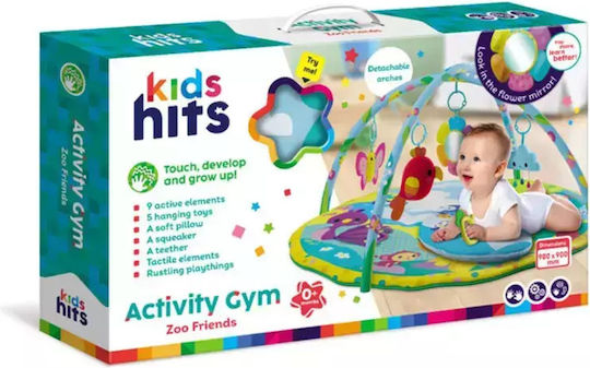 Kids Hits Kids Hits Baby Playmats & Gyms Zoo Activity Gym for Infants