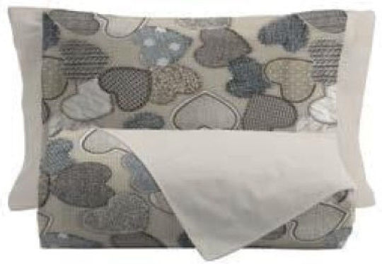 Amo La Casa Sheet Sets Single with Elastic 90x200+18cm. Elisabeth White 3pcs