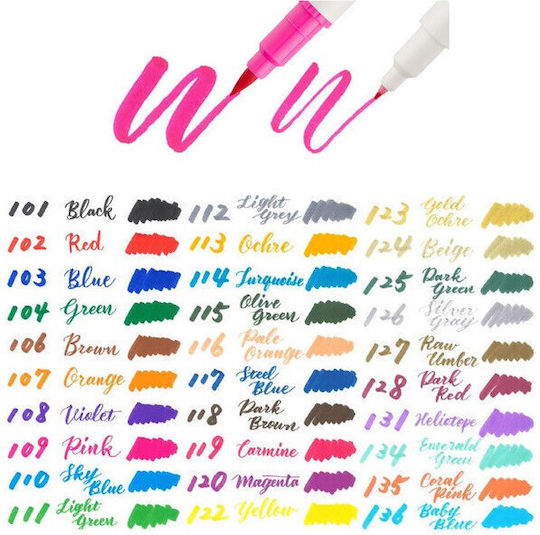 Pentel Brush Sign Pen Zeichenmarker Light Grey